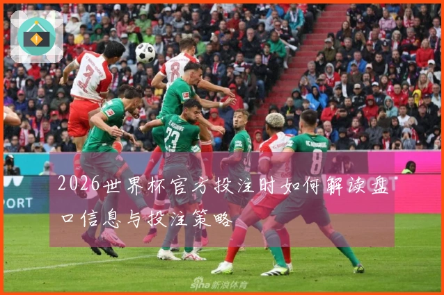 2026世界杯官方投注时如何解读盘口信息与投注策略